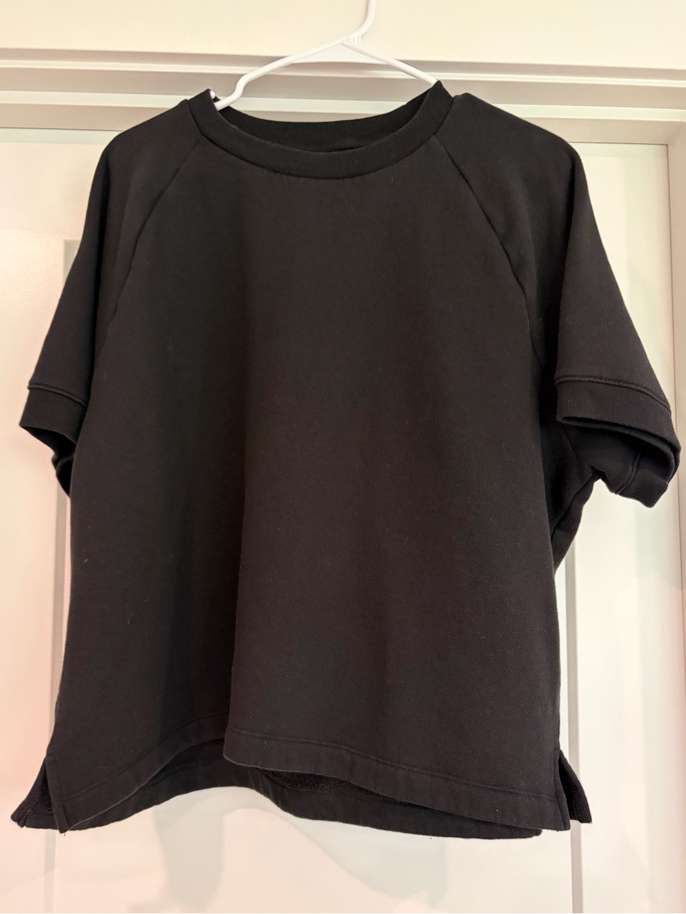 NWOT Victoria's Secret PINK Short Sleeve Sweatshirt - Women's XL